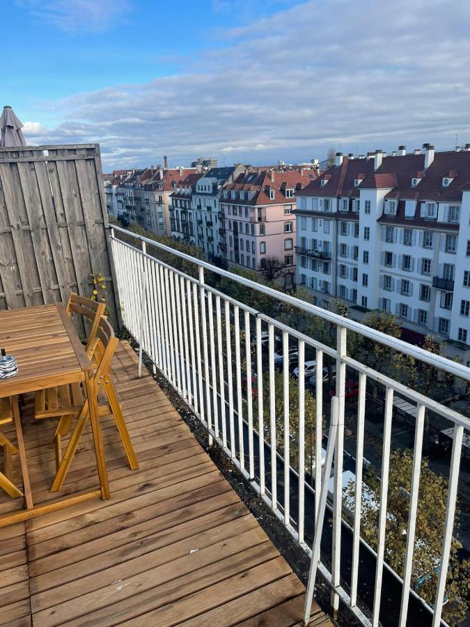 Le Brasilia - Appartement Neuf Pour 4 Personnes Avec Terrasse Straatsburg Buitenkant foto